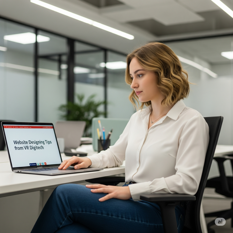 Website Designing Tips from VR Digitech